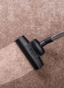 Vacuum clean floor